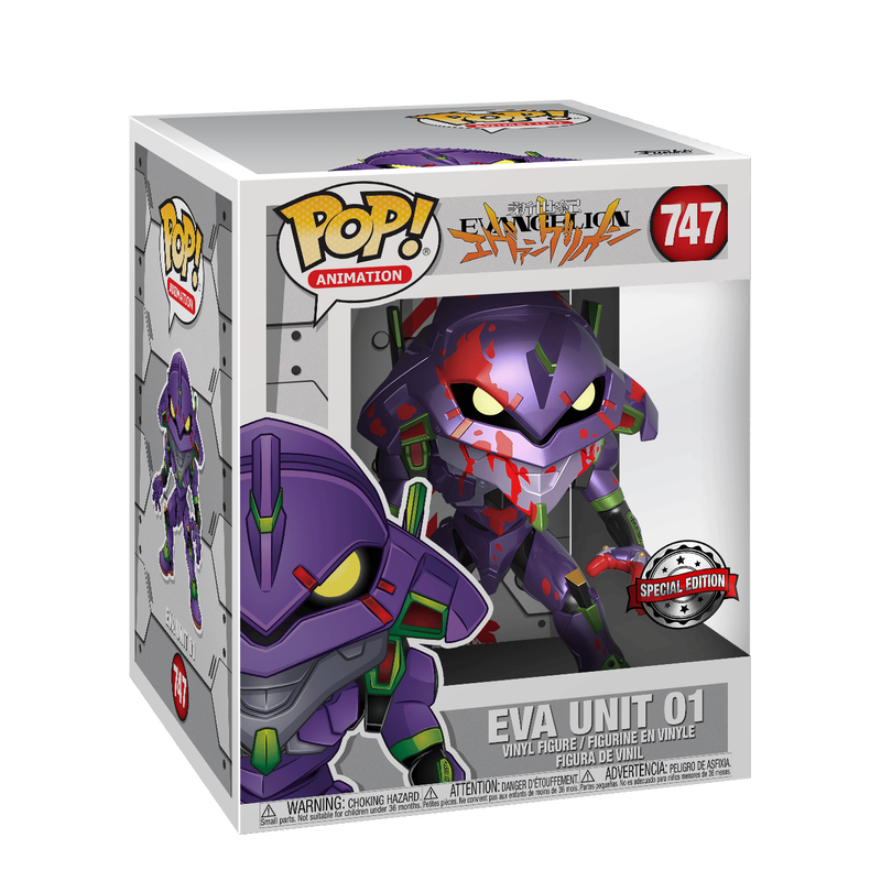 Evangelion: EVA Unit 01 (Special Edition) Funko Super Sized Pop! Vinyl