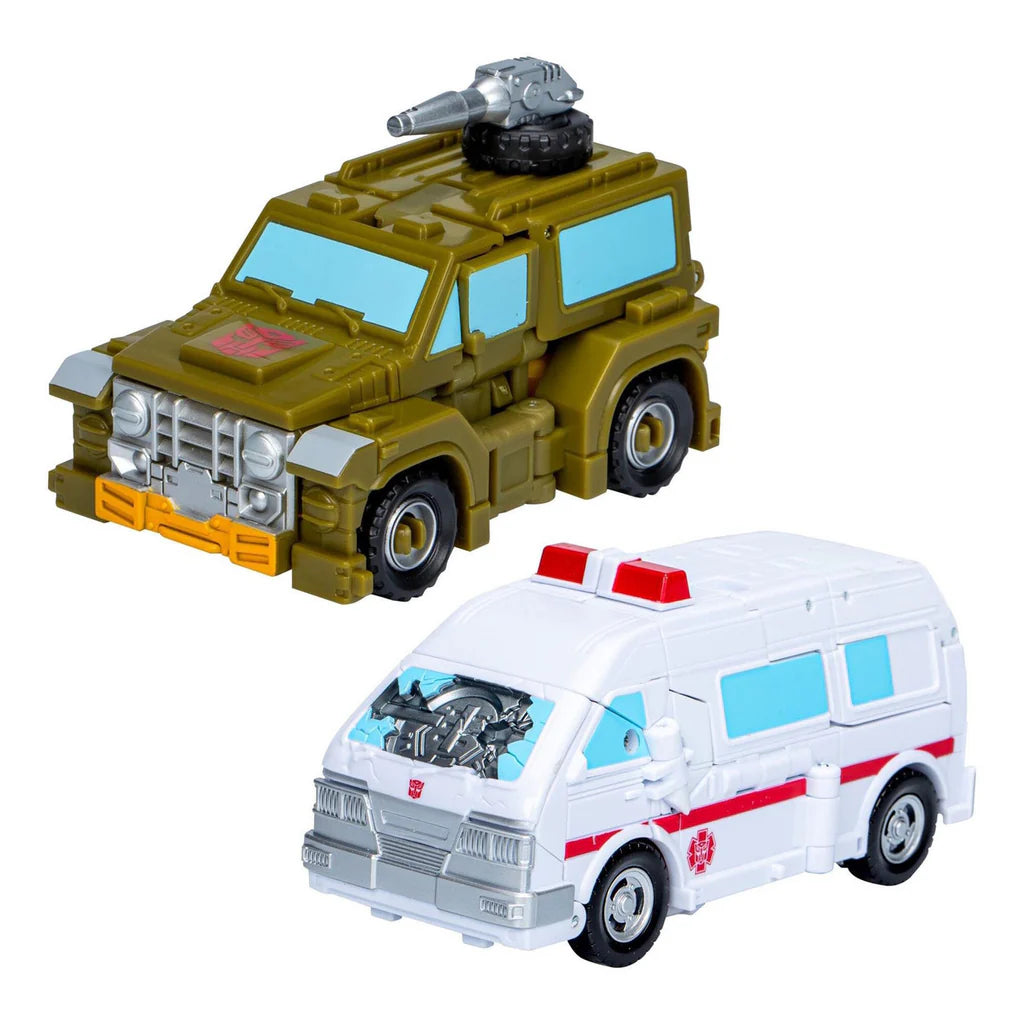 Transformers Studio Series: The Movie - Brawn + Autobot Ratchet Figure 2-Pack