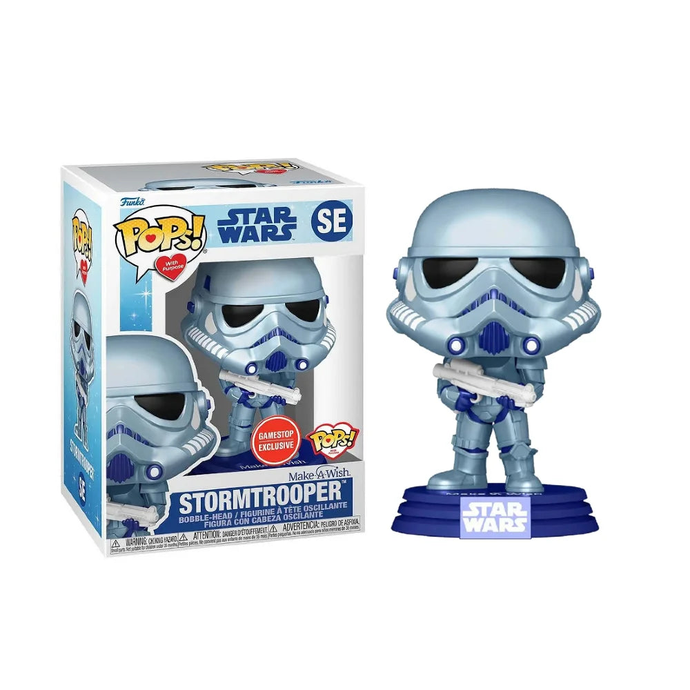 Star Wars: Make-a-wish Stormtrooper (Metallic) Funko Pop! Vinyl