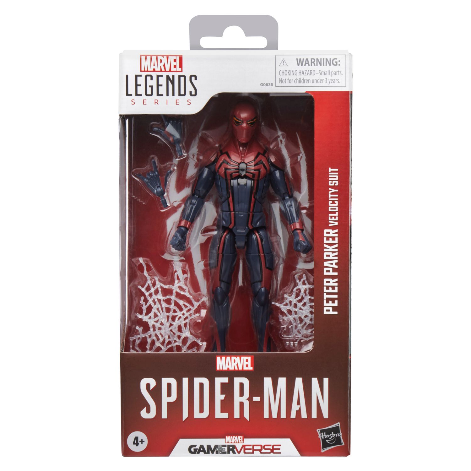 Marvel Legends Series: Spider-Man Peter Parker Velocity Suit