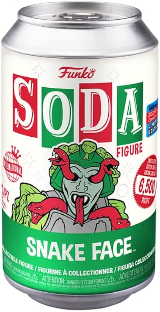 Funko Vinyl Soda: Masters of the Universe - Snake Face
