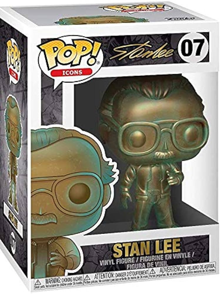 Icons: Stan Lee (Patina) Funko Pop! Vinyl
