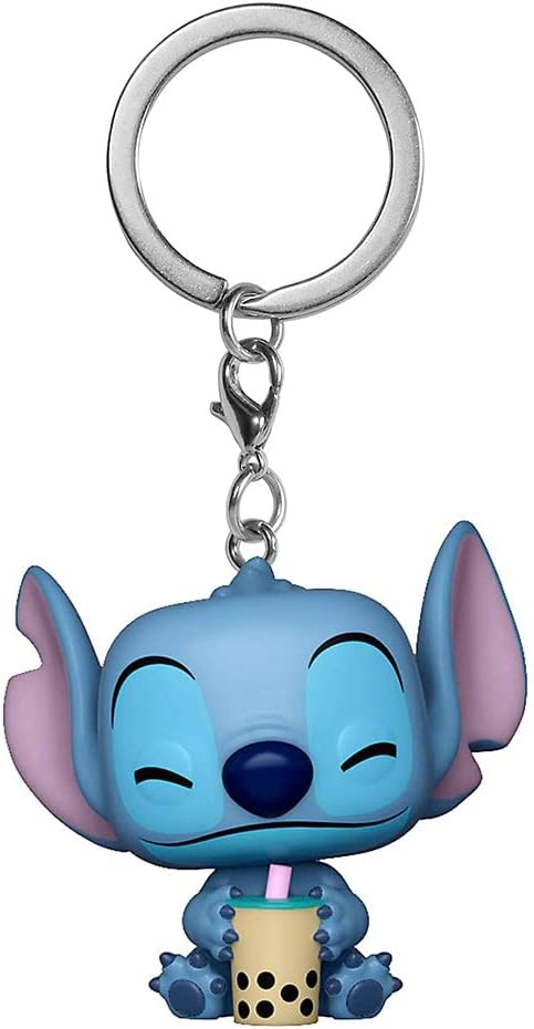 Disney Lilo & Stitch: Stitch w/ Boba Funko Pocket POP! Keychain