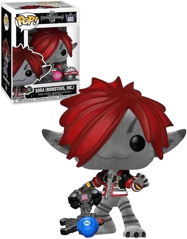 Kingdom Hearts 3: Sora (Monsters Inc - Flocked) Funko POP! Vinyl