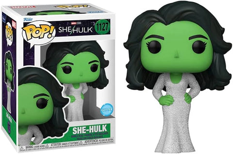Marvel She-Hulk: She-Hulk in Gala Dress (Diamond Glitter) Funko POP! Vinyl