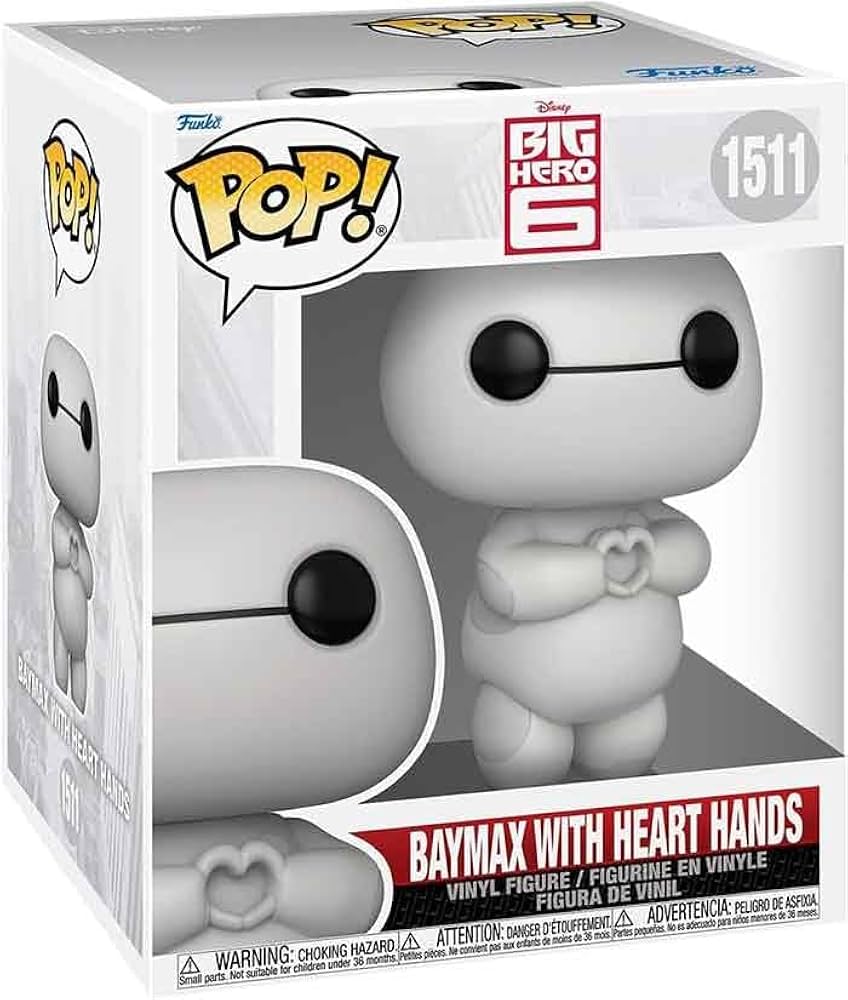 Disney Big Hero 6: Baymax w/ Heart Hands 6" Funko POP! Vinyl