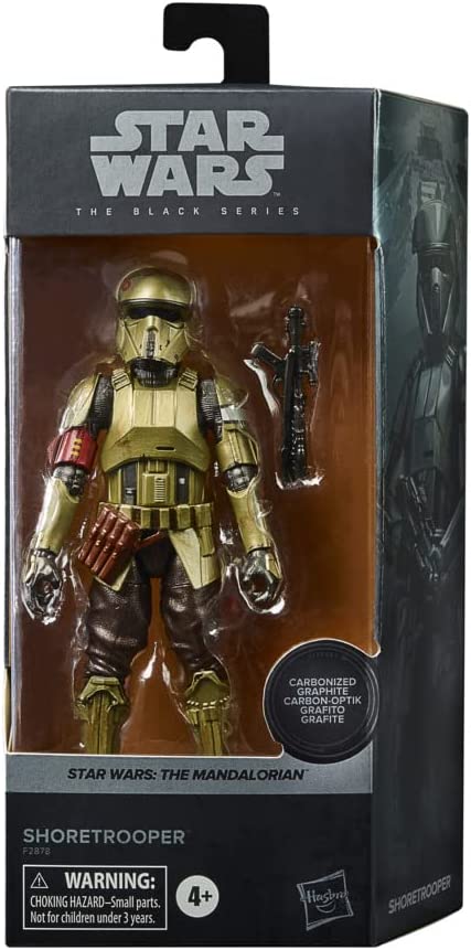 Star Wars Black Series 6 Inch Figure: Carbonized Shoretrooper