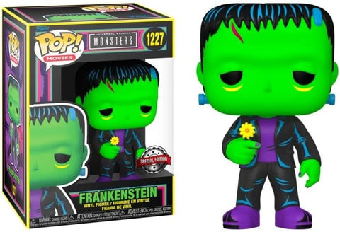 Universal Studios Monsters: Frankenstein Black Light EXC Funko Pop! Vinyl