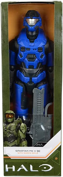 Halo Infinite 12" Figure: Spartan MK V [B] w/ Shock Rifle