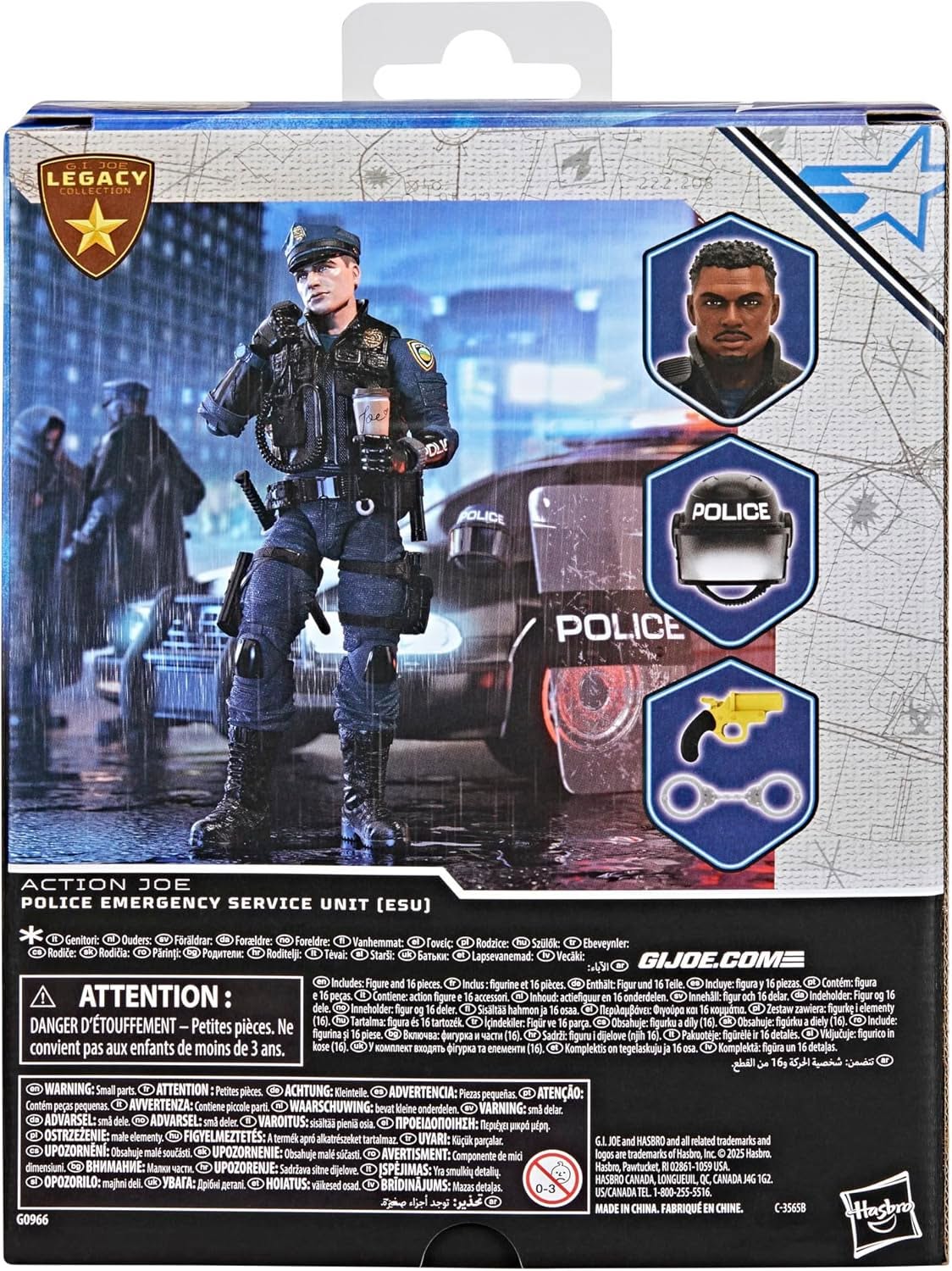G.I. Joe Classified Series Legacy Collection – Action Joe: Police Emergency Service Unit (ESU)