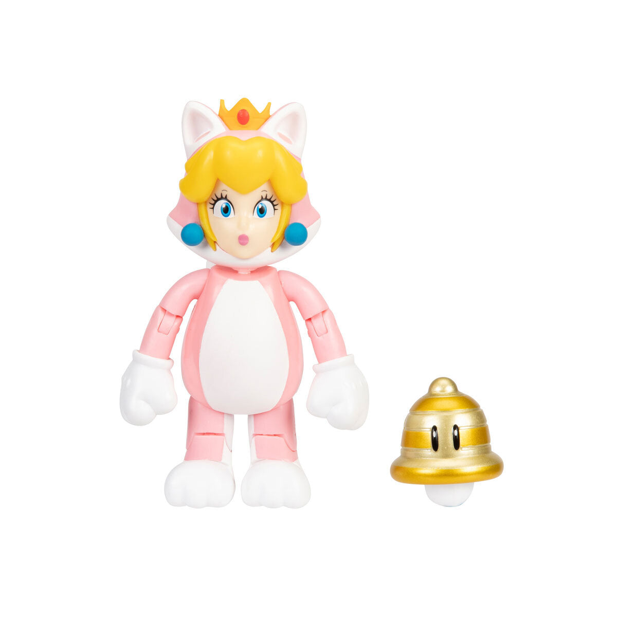 Super Mario: Cat Peach w/ Super Bell 10cm Figure