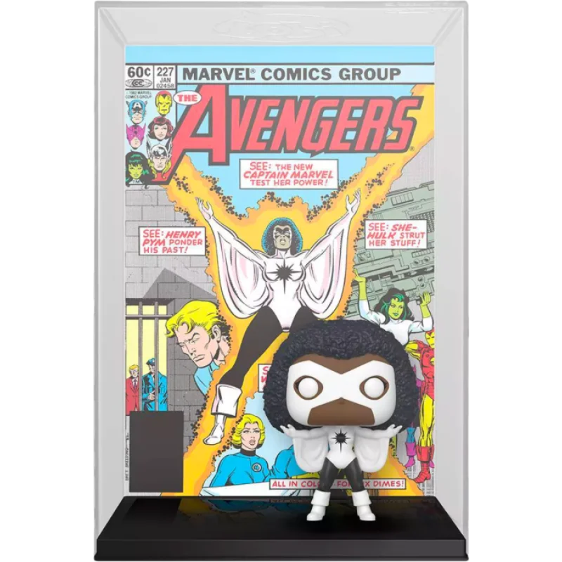 Marvel: Captain Marvel (Monica Rambeau) Funko POP! Vinyl Comic Covers