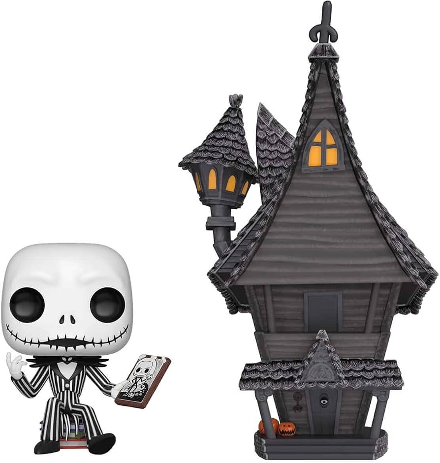 Disney The Nightmare Before Christmas Jack Skellington & Jack's House Funko Pop! Town