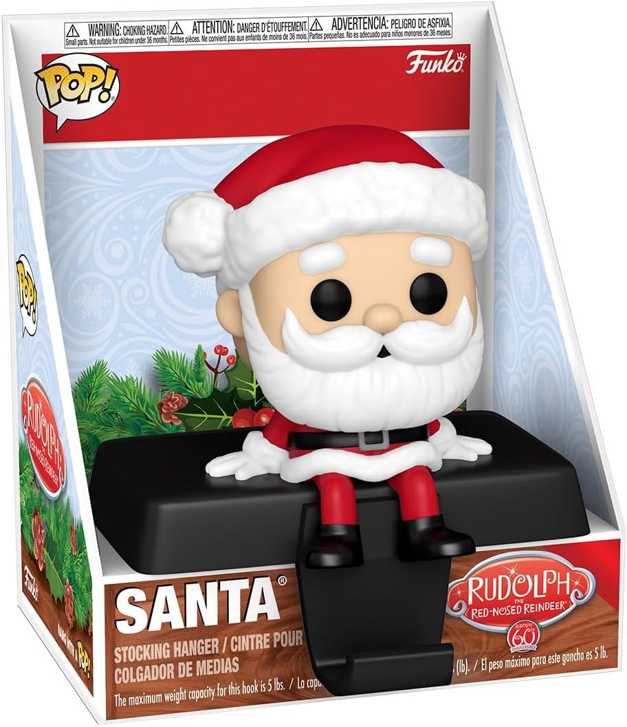 Rudolph The Red Nosed Reindeer: Santa Funko Edge-Sitter