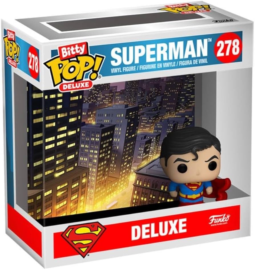 DC Superman Funko Bitty POP! Deluxe