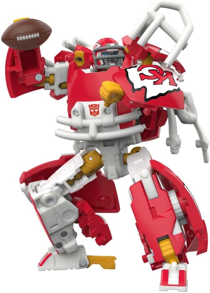 Transformers x NFL Kansas City Chiefs KC-59 5.5-Inch Action Figure