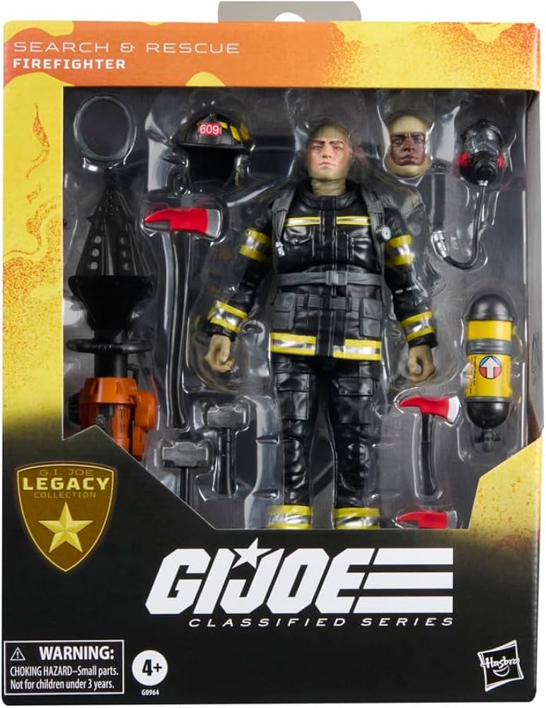 G.I. Joe Classified Series: Legacy Collection – Search & Rescue Firefighter