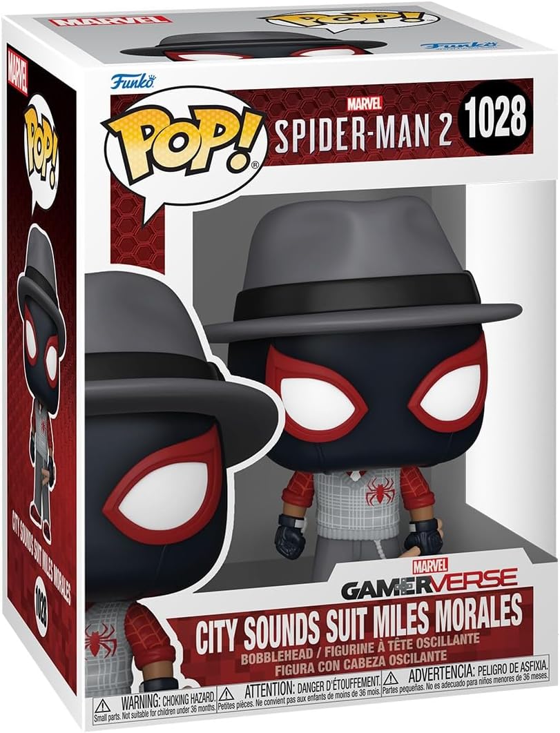 Games: Spider-Man 2: City Sounds Suit Miles Morales Funko POP! Vinyl