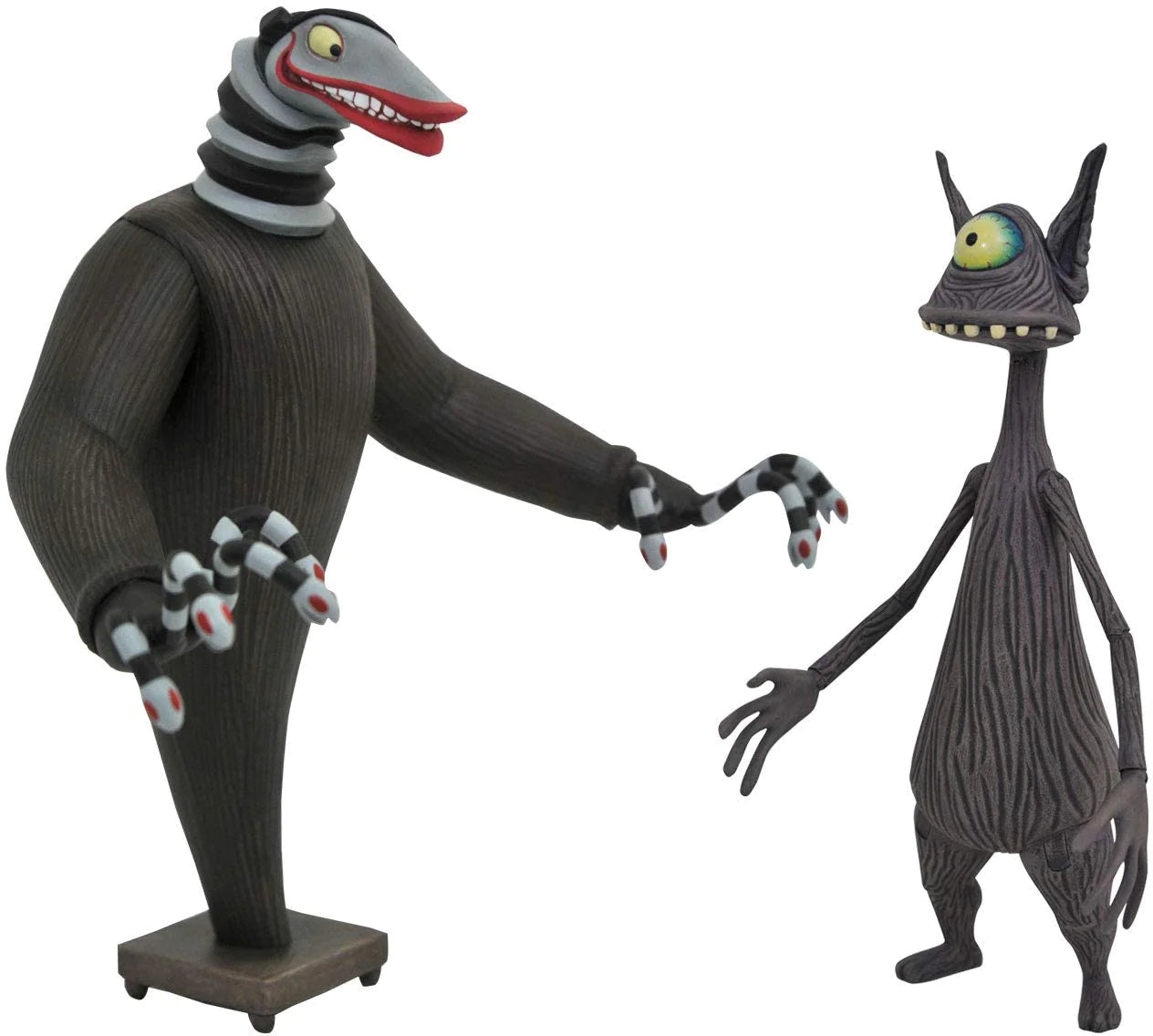 The Nightmare Before Christmas: Creature Under the Stairs & Cyclops Figures