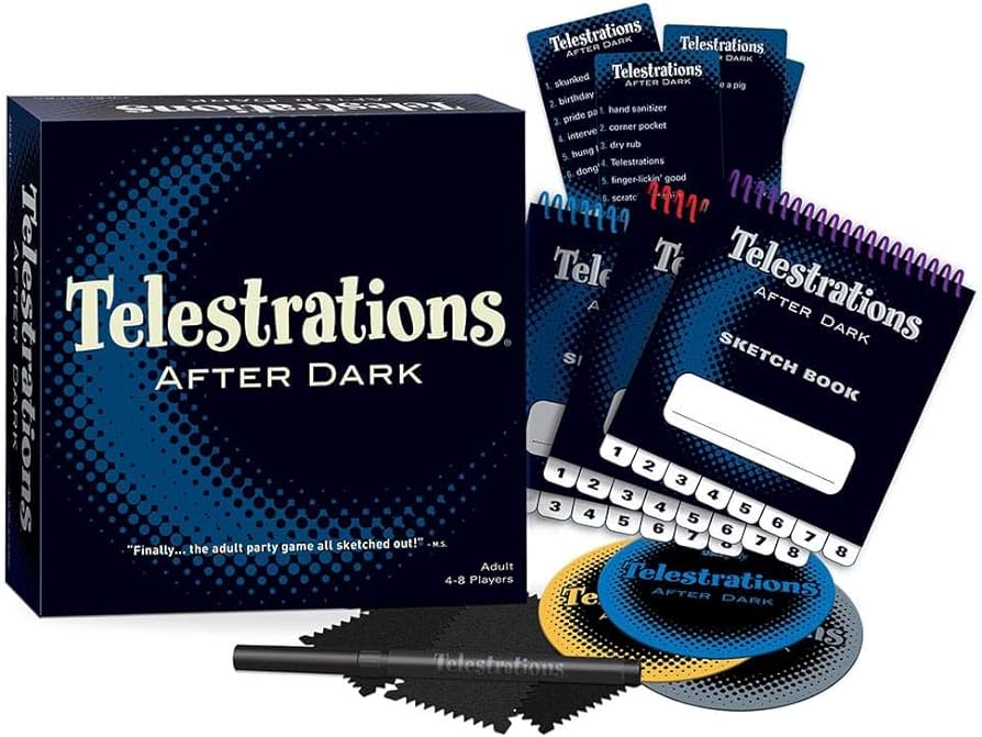 Telestrations After Dark Board Game