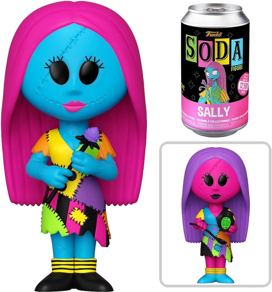 Funko Vinyl Soda: Nightmare Before Christmas Sally (Black Light)