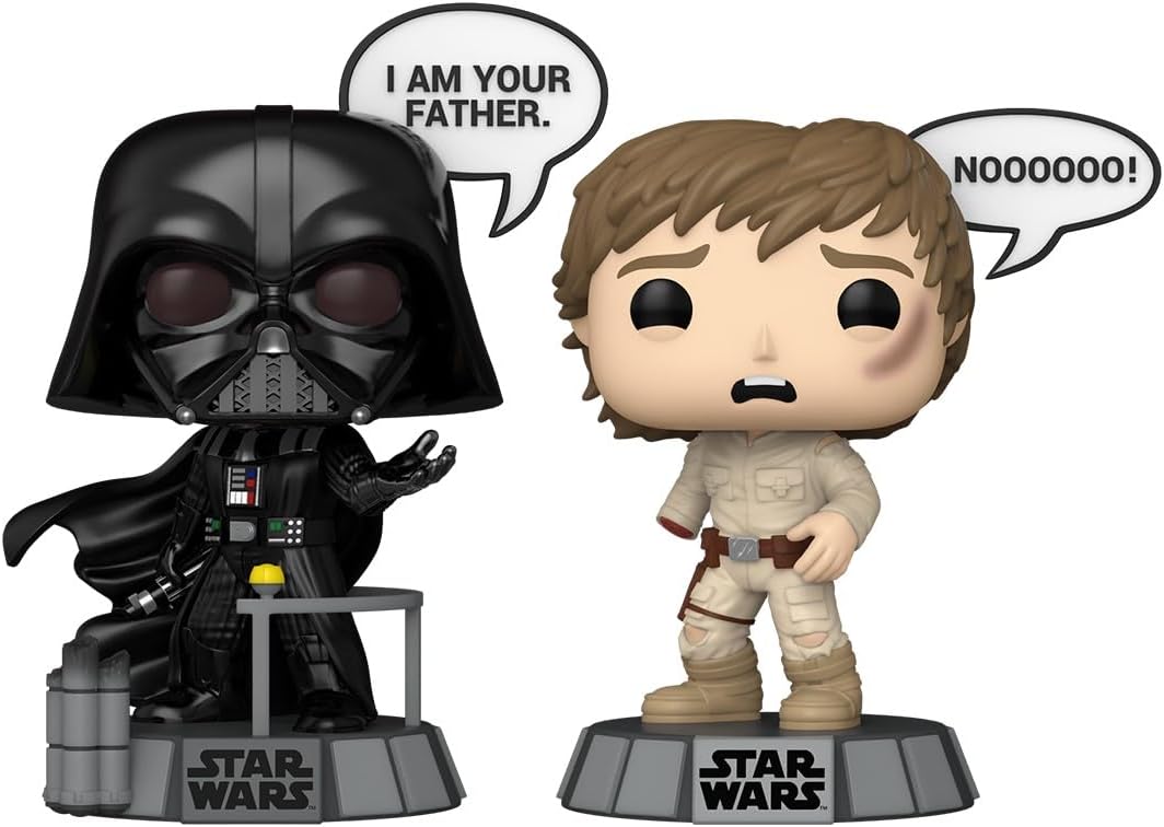 Star Wars: Darth Vader & Luke Skywalker Funko POP! Sayings
