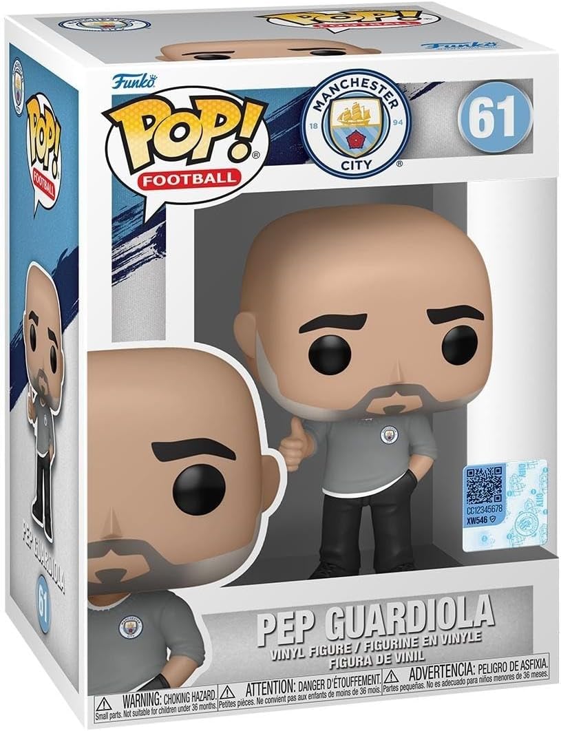 Football: Manchester City - Pep Guardiola Funko POP! Vinyl
