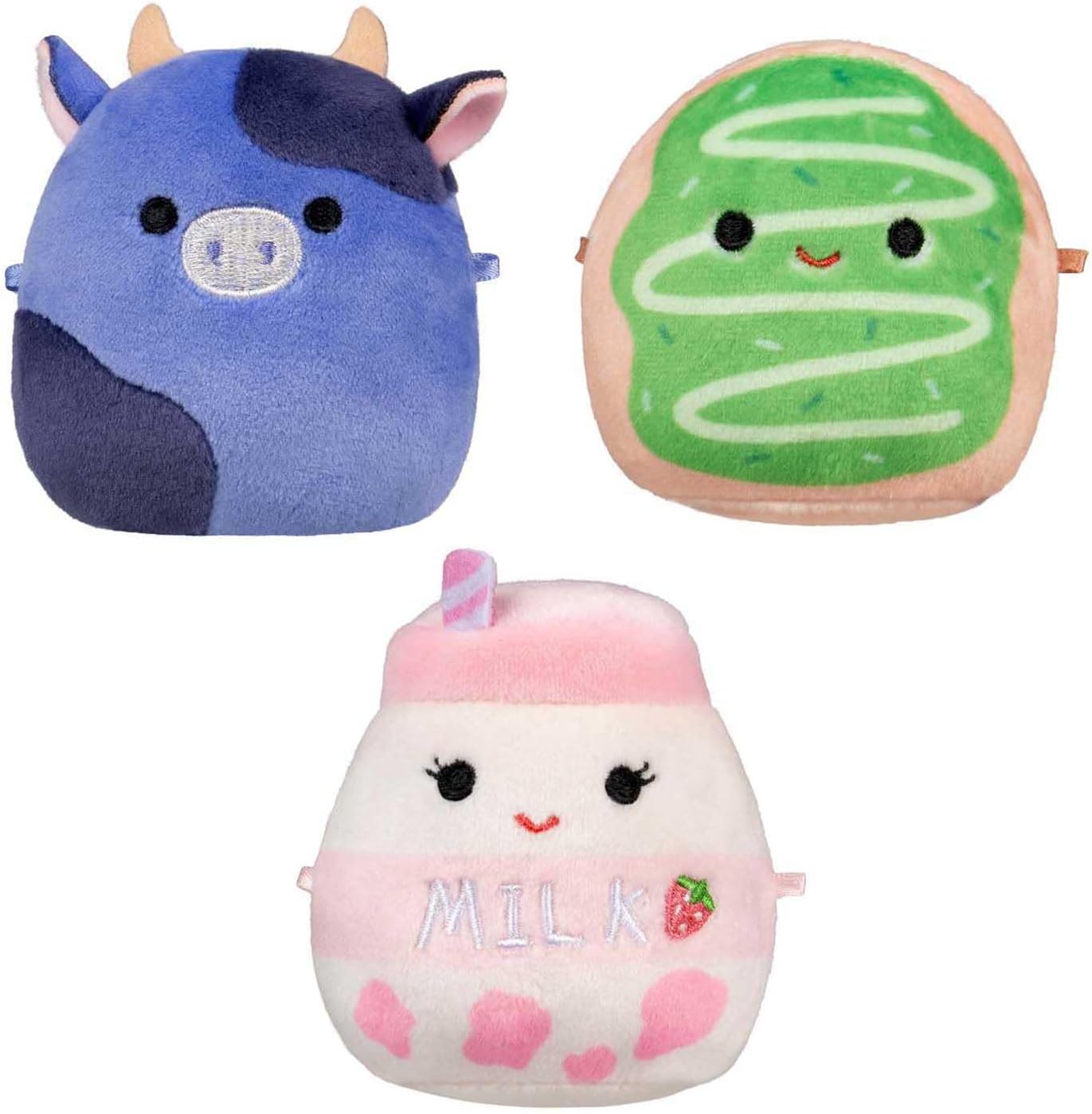 Squishmallows Micromallows 3 Pack (Ingred, Amelie, Daisuke)