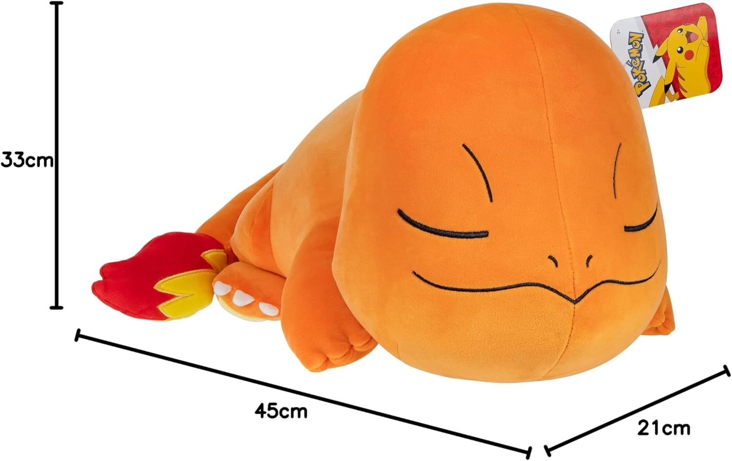 Pokemon 18 inch Sleeping Plush: Charmander