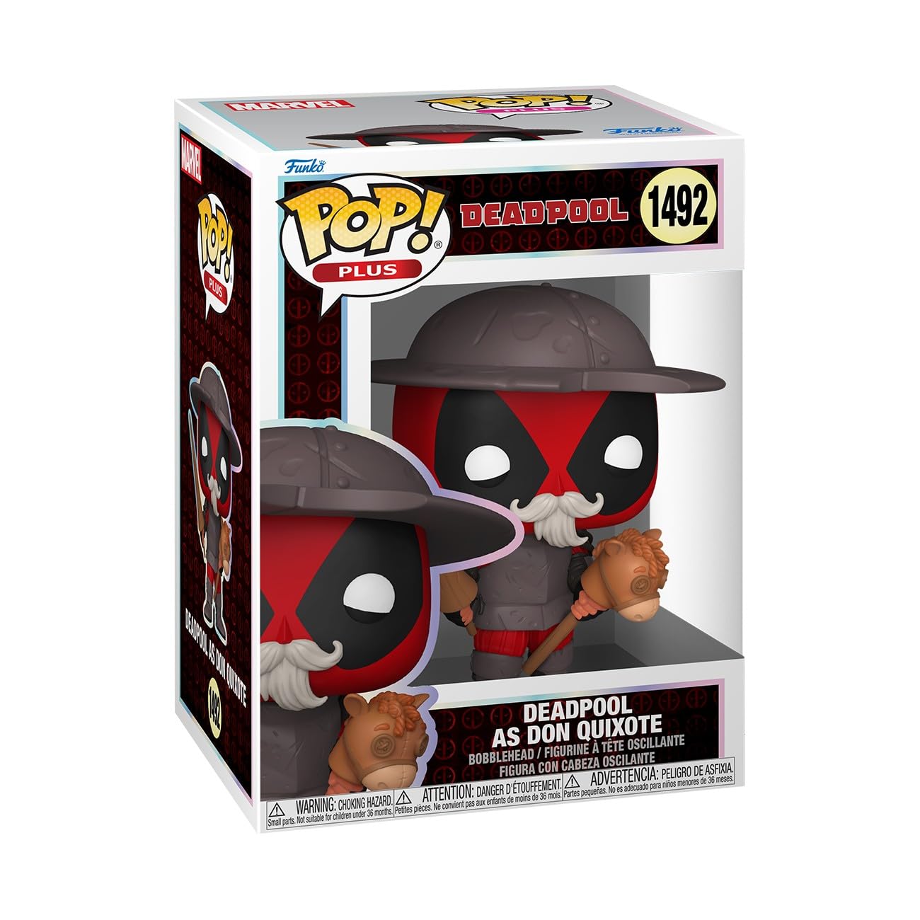 Marvel Deadpool: Deadpool as Don Quixote Funko POP! Plus