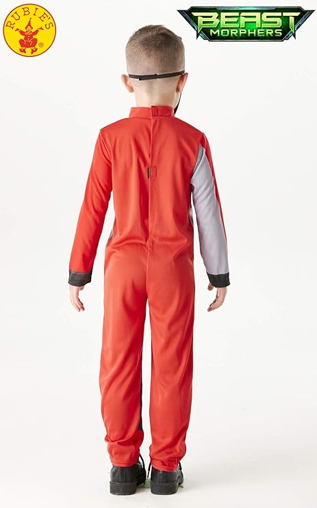 Rubie's Power Rangers Beast Morphers: Red Ranger Childs Costume 5-6 Years