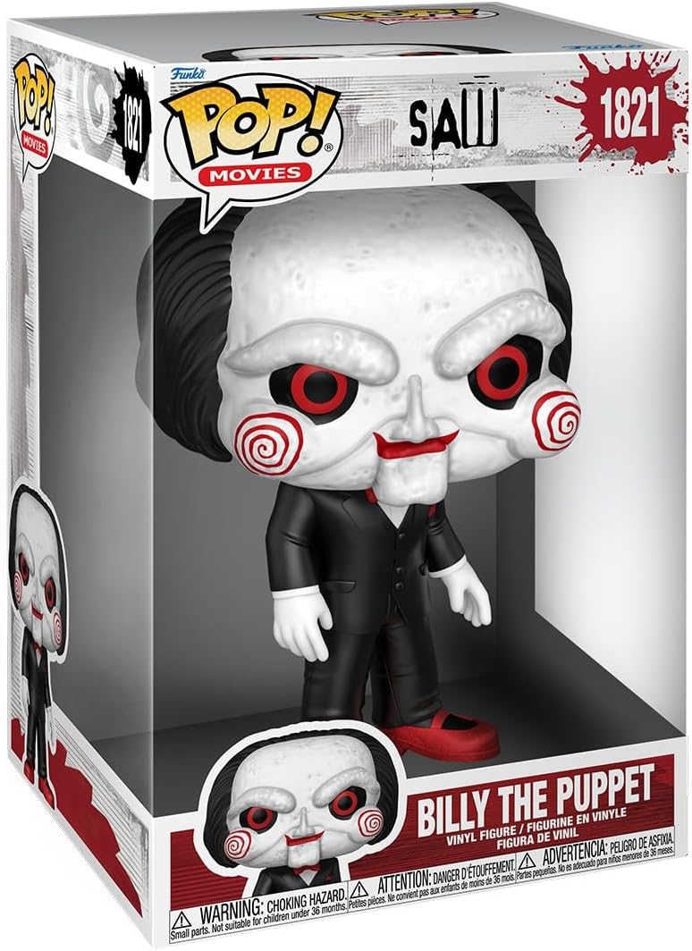 SAW: Billy the Puppet 10" Funko Jumbo POP! Vinyl