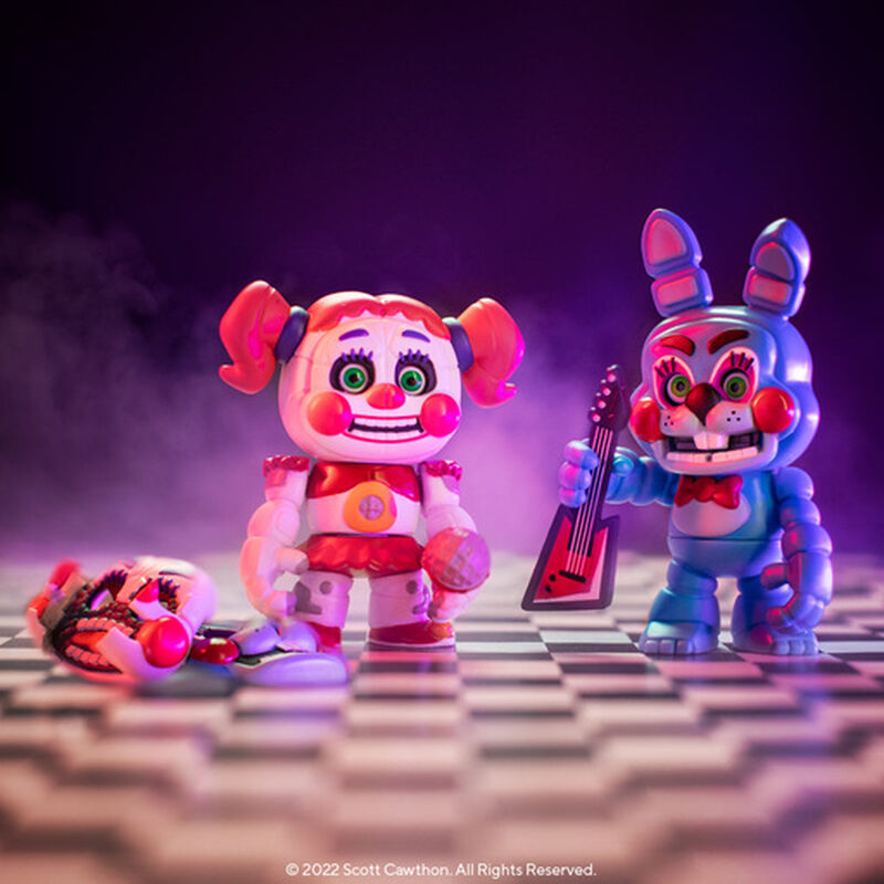 Five Nights at Freddy's Snaps: Toy Bonnie and Baby