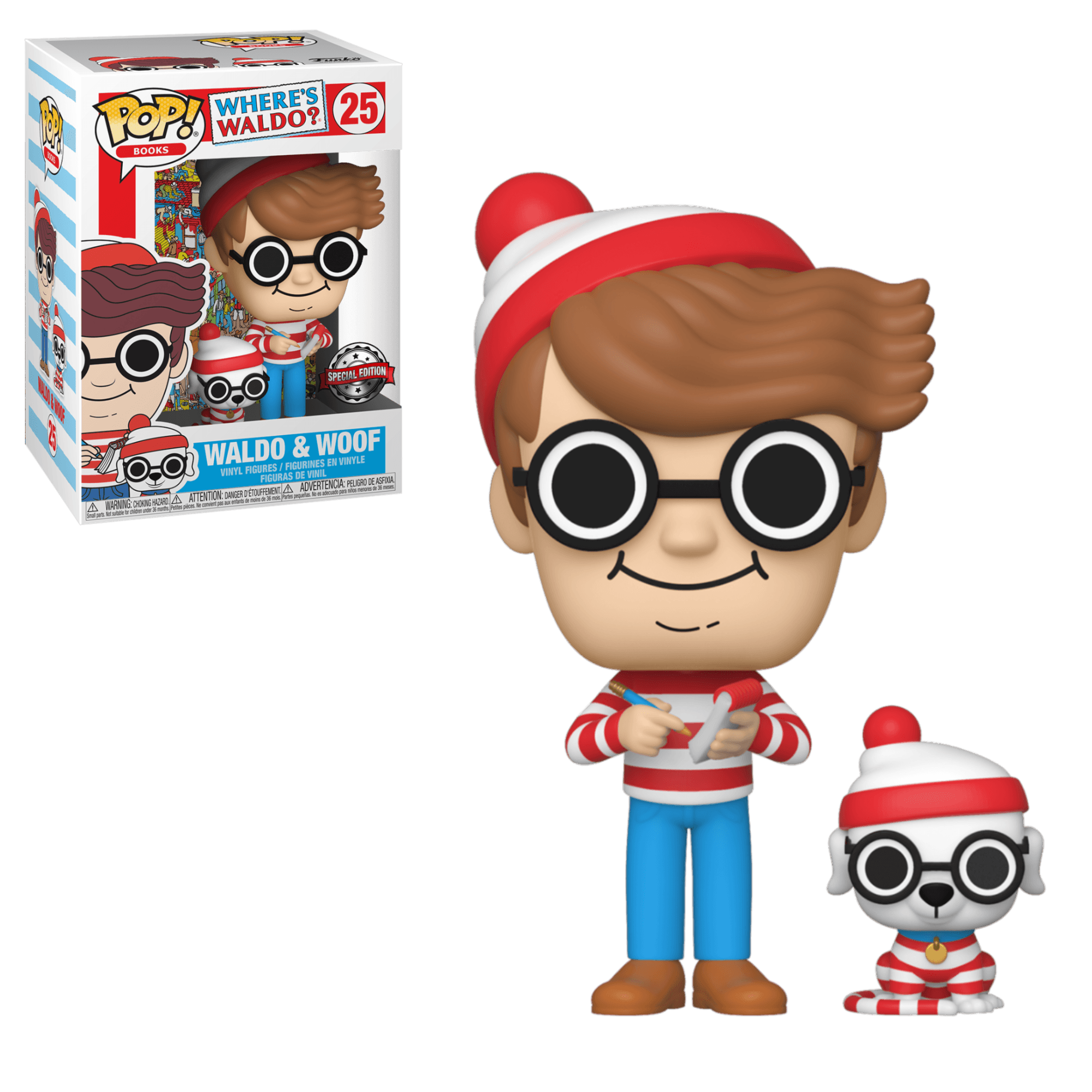 Where's Waldo? Waldo & Woof Funko POP! Vinyl