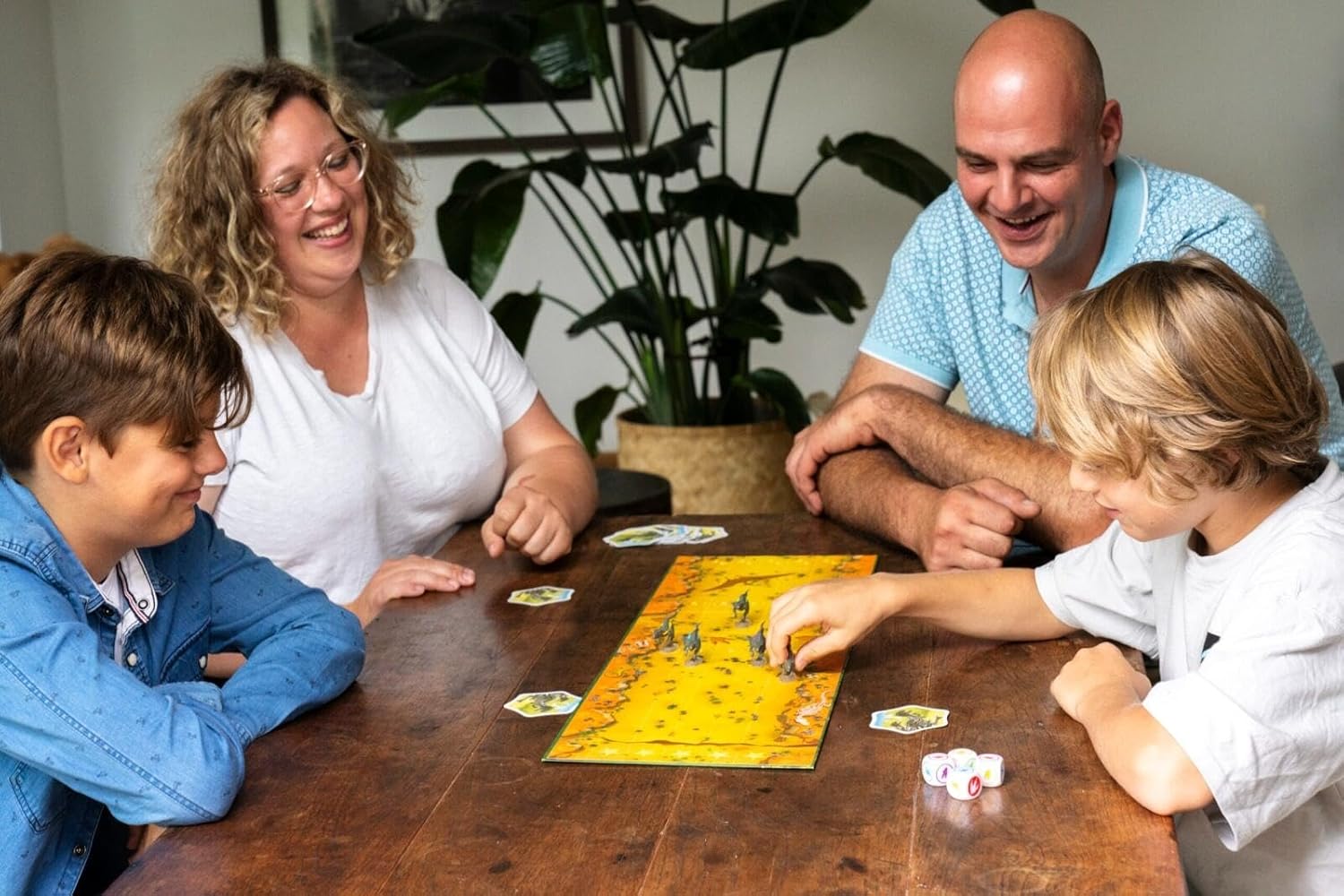 Raptor Race Board Game