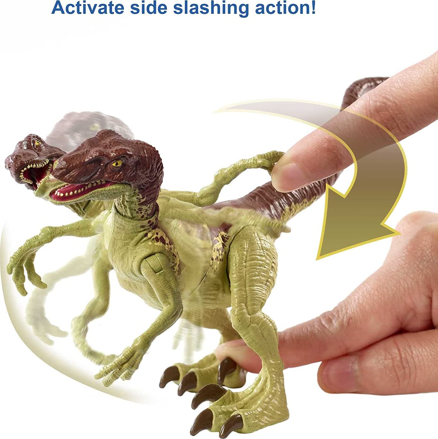 Jurassic World Fierce Force: Velociraptor Figure