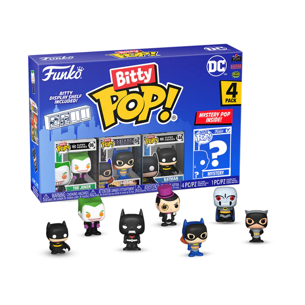 DC Comics Funko Bitty POP! 4-Pack Series 2