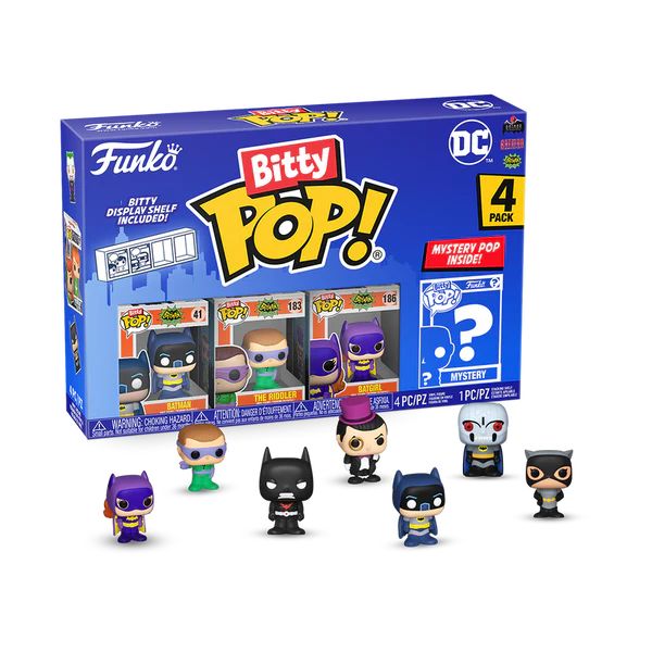 DC Comics Funko Bitty POP! 4-Pack Series 4