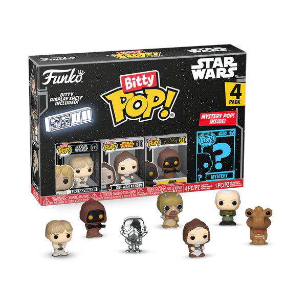 Star Wars Classic Funko Bitty POP! 4-Pack Series 1