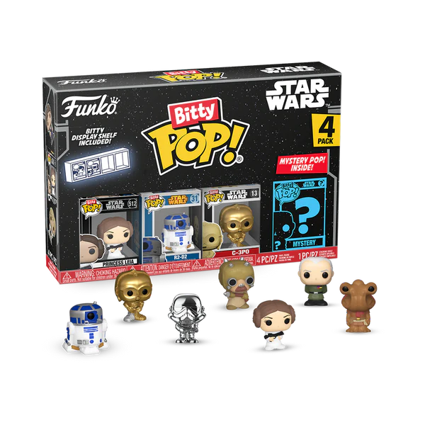 Star Wars Classic Funko Bitty POP! 4-Pack Series 2