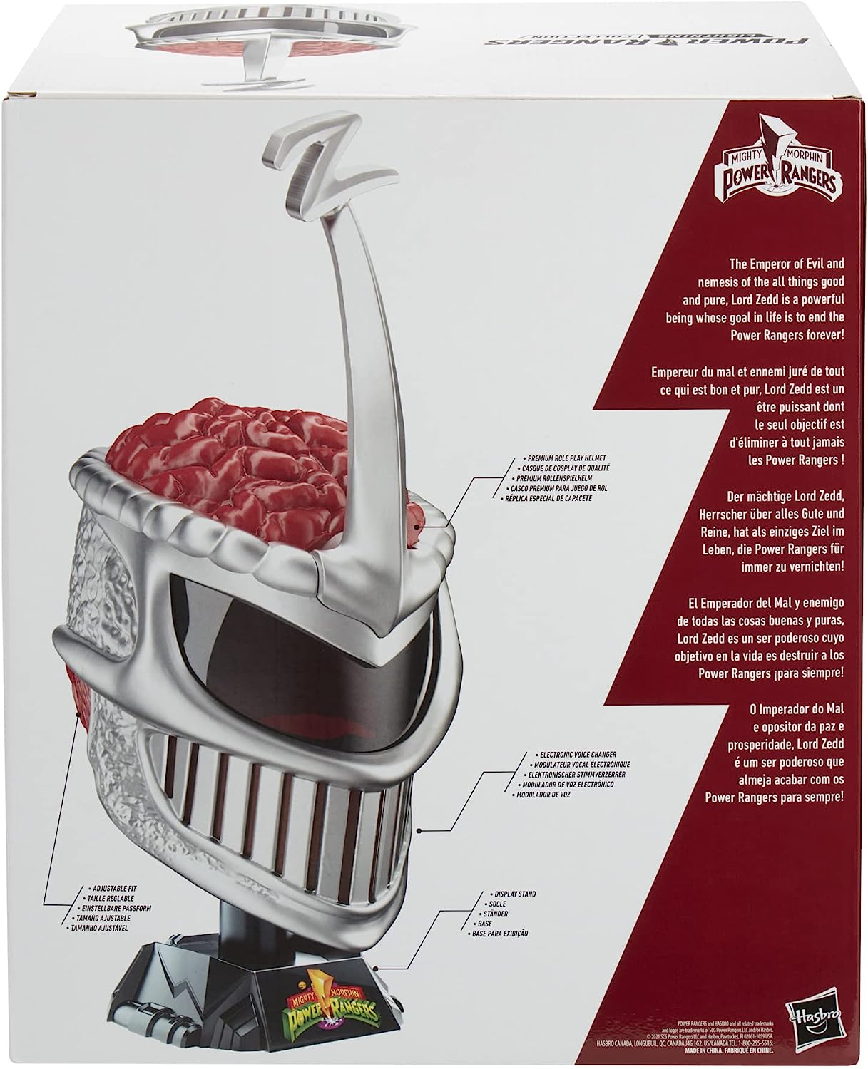 Power Rangers Lightning Collection: Lord Zedd Voice Changing Helmet