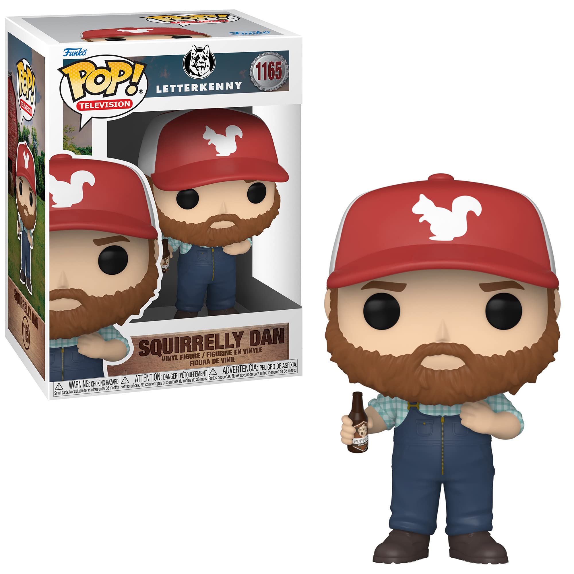 Letterkenny: Squirrely Dan Funko Pop! Vinyl