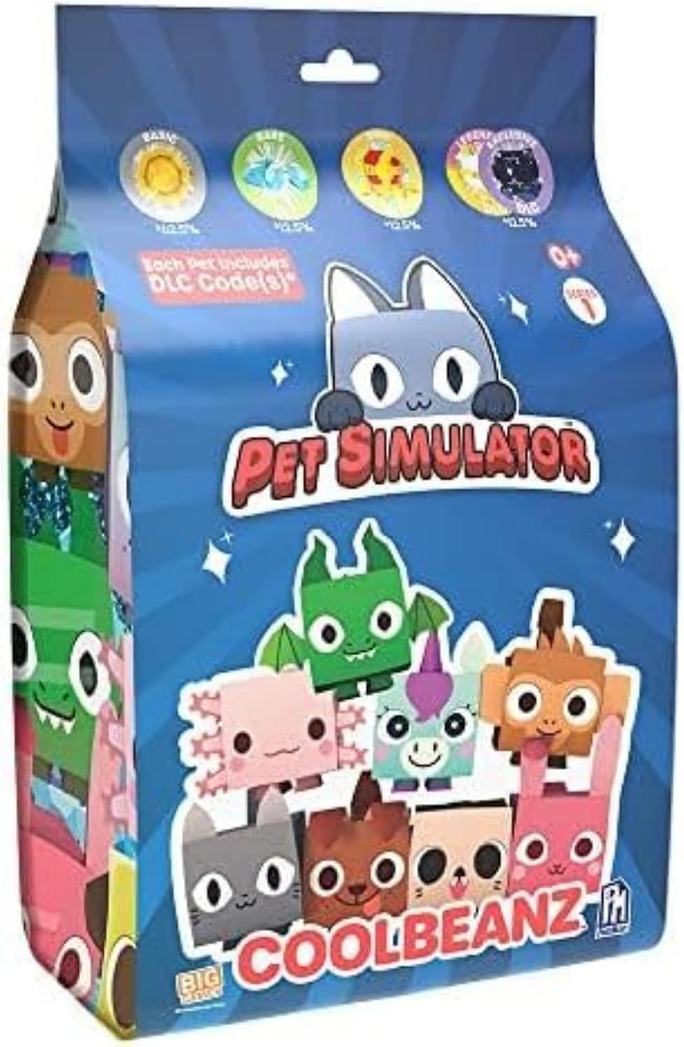 Pet Simulator X - COOLBEANZ Mystery Plush Series 1.5 Blind Bag