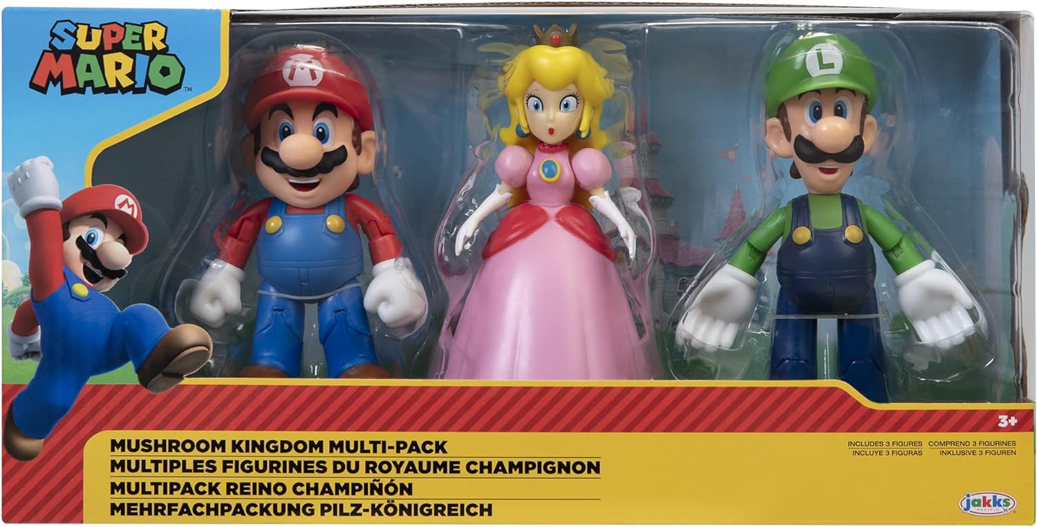 Super Mario: Mushroom Kingdom Multi-Pack Figures