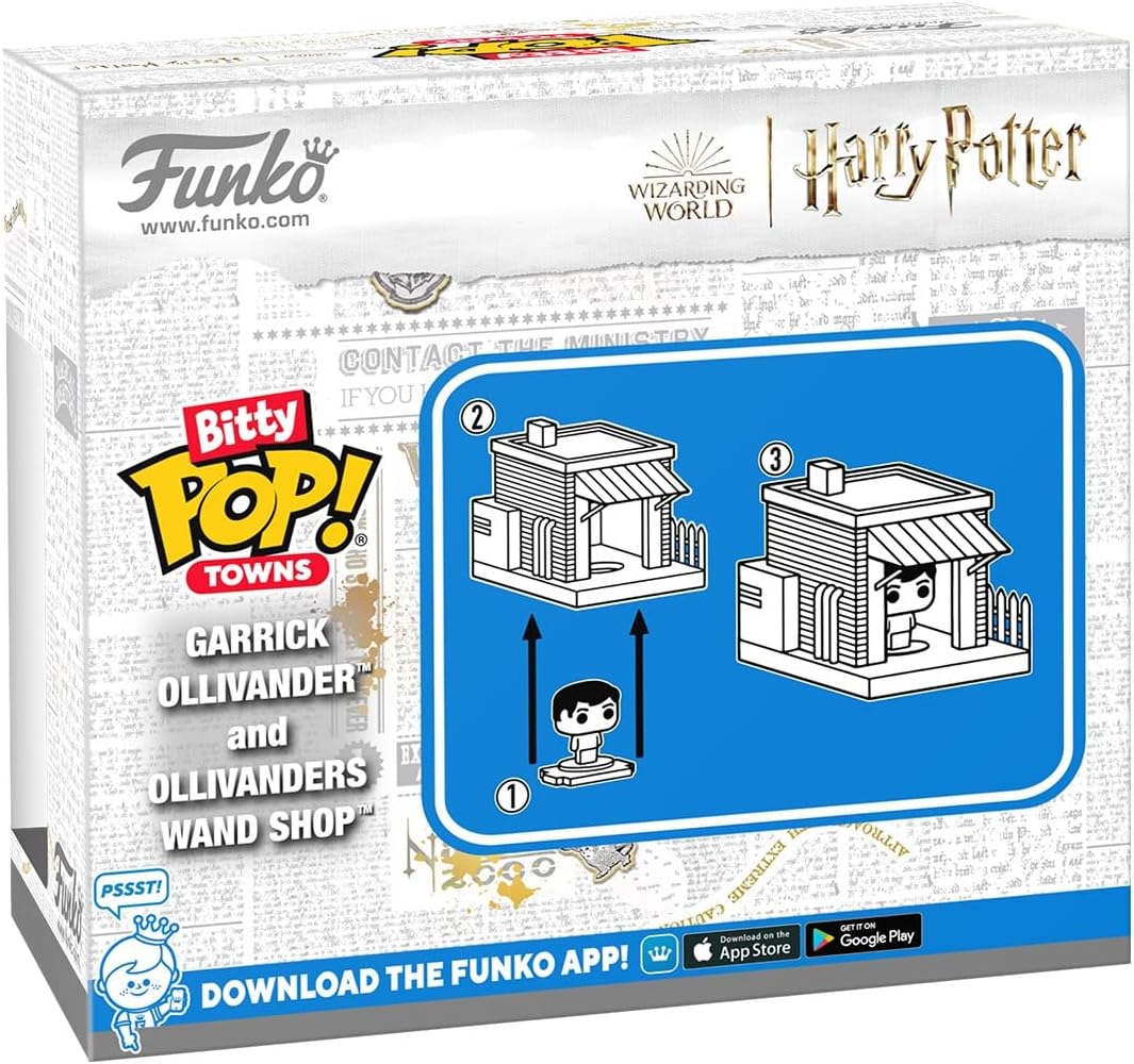 Harry Potter: Garrick Ollivander and Wand Shop Funko Bitty POP! Towns