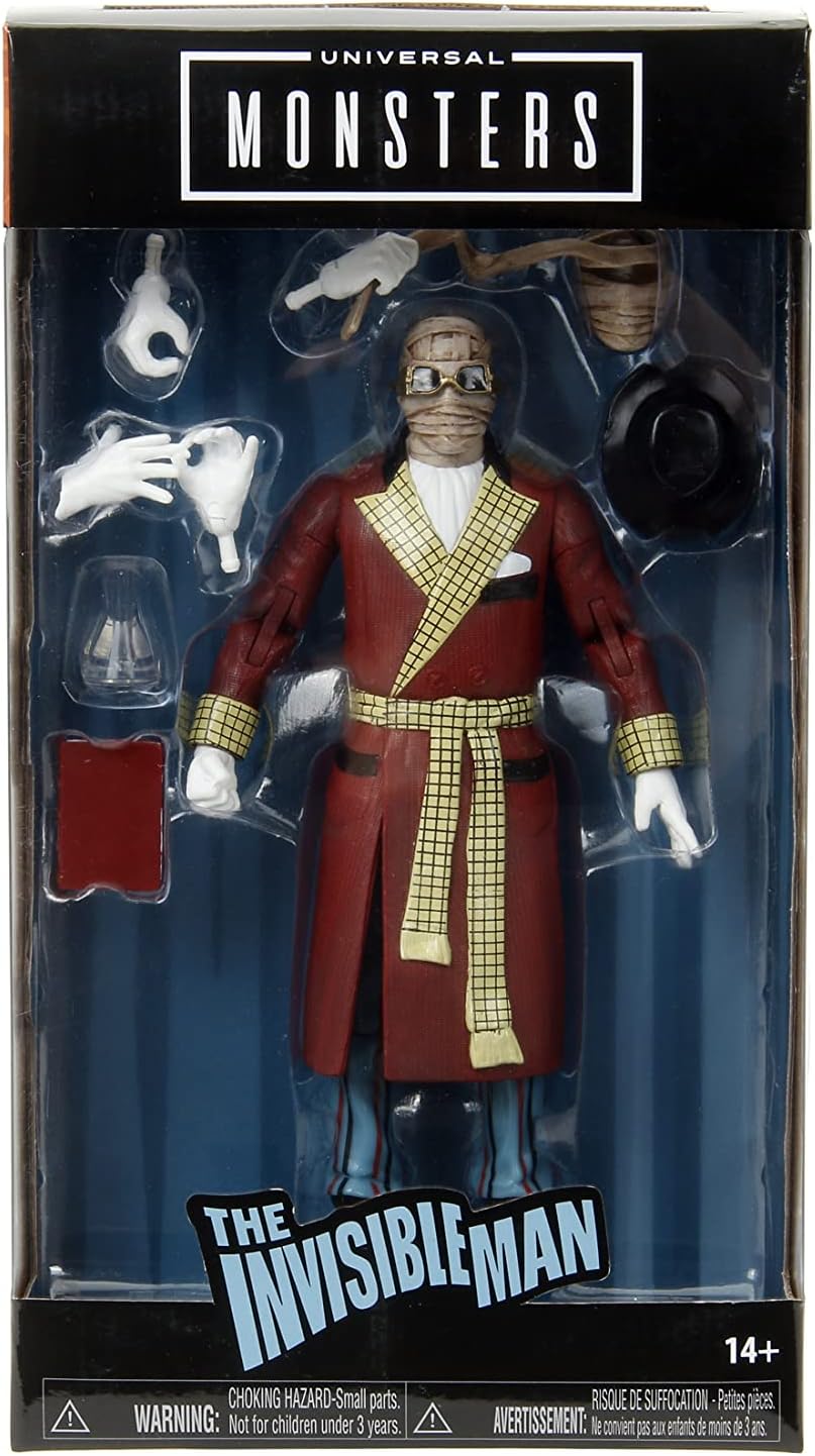 Universal Monsters: The Invisible Man 6" Figure