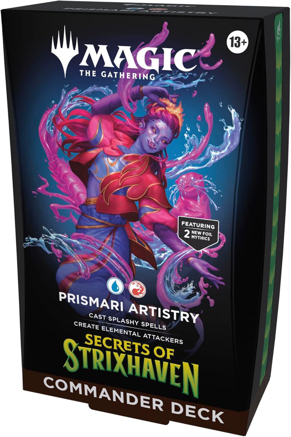 Magic the Gathering: Secrets of Strixhaven Prismari Artistry Commander Deck