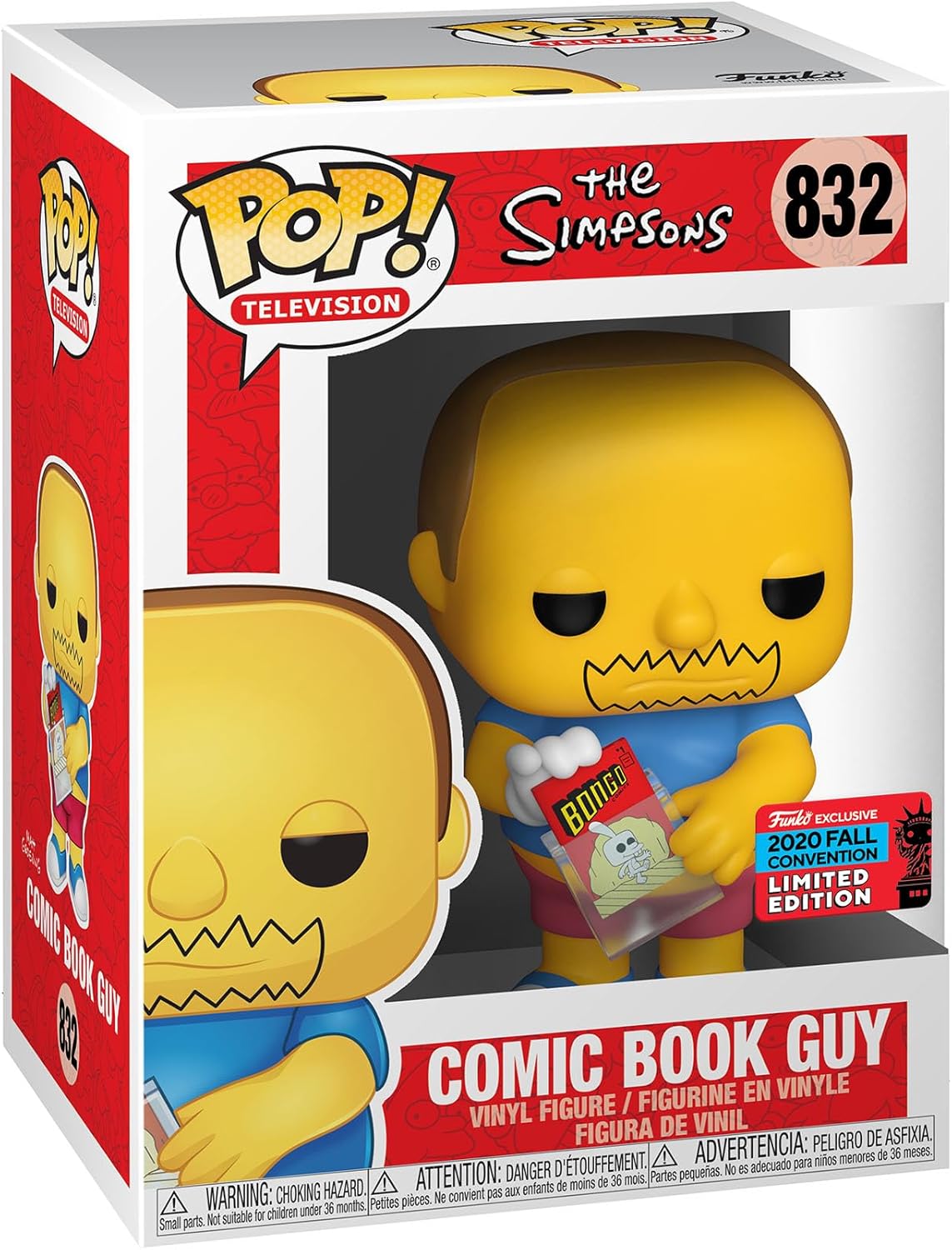 The Simpsons: Comic Book Guy Funko POP! Vinyl