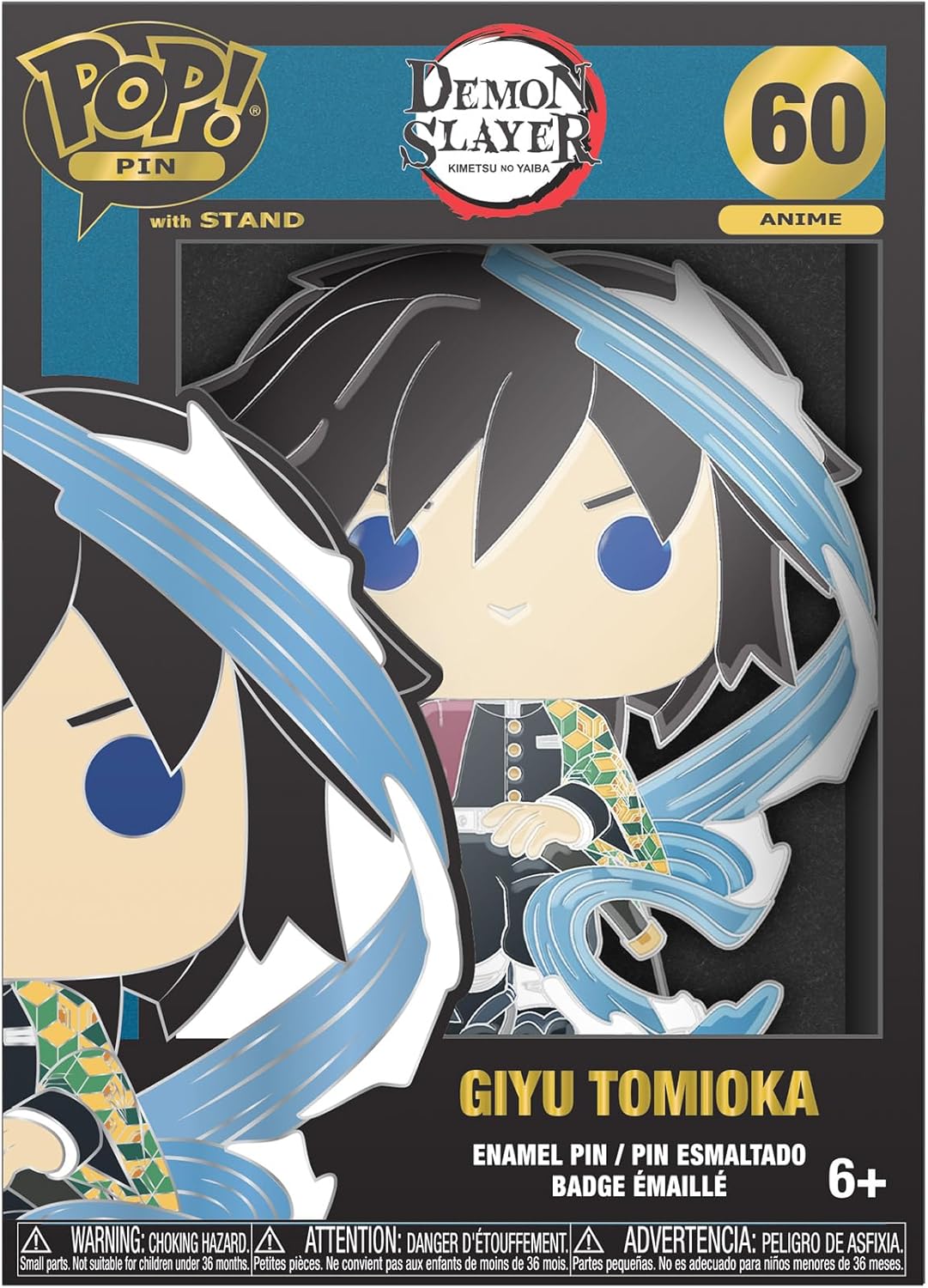 Demon Slayer: Giyu Tomioka Funko Pop! Pin