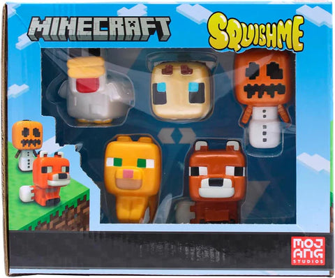 Minecraft Squishme Season 3 Collector's 5 Pack